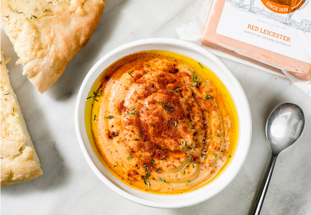 Hannah's Nut Free Aubergine dip and Cheesy flatbread – Barber's