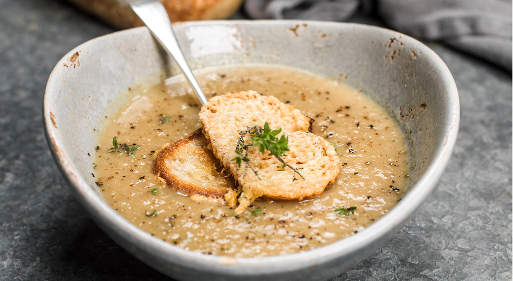 Seasonal Roast Onion, Shallot and Garlic Pottage – Barber's