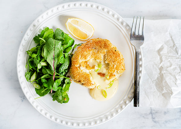 Melt in the middle cheddar fishcakes