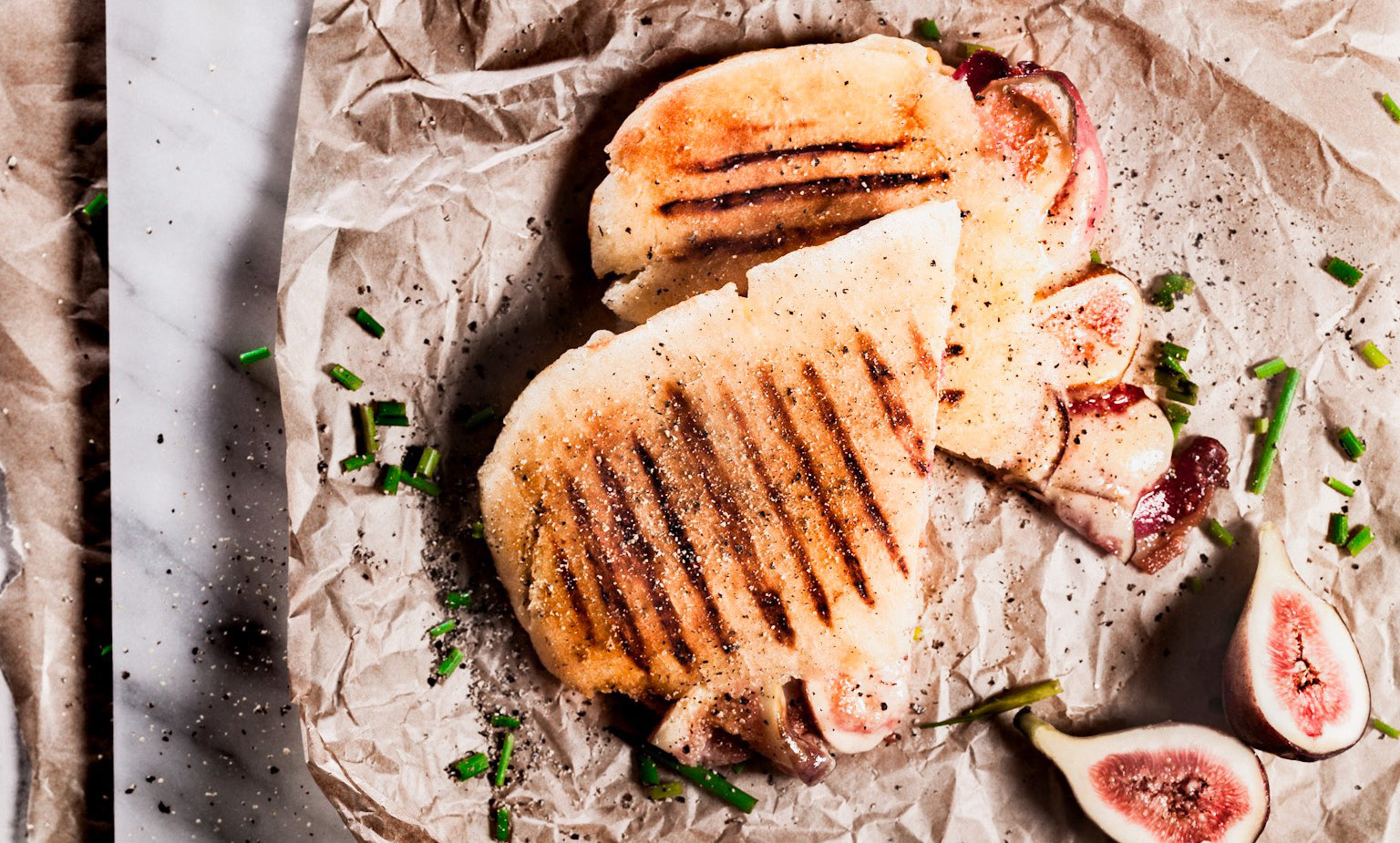 Barber's Smoked Bacon and Fig Panini