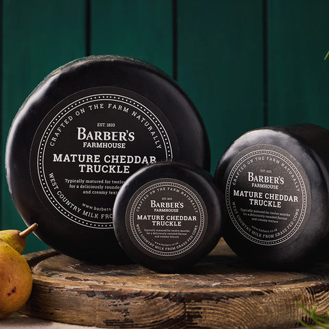 BARBER’S FARMHOUSE WAXED TRUCKLE CHEDDAR