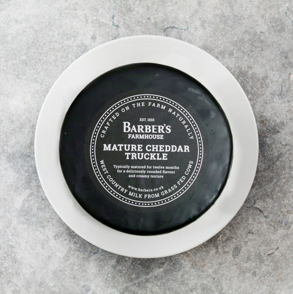 BARBER’S FARMHOUSE WAXED TRUCKLE CHEDDAR